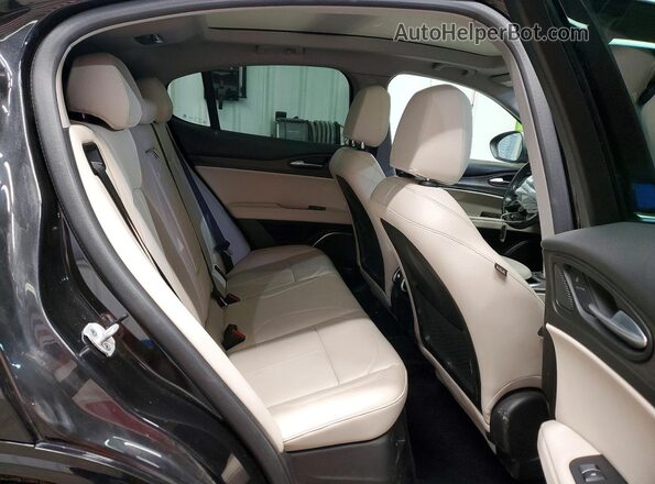 ZASPAKBN3M7C99973 2021 ALFA ROMEO STELVIO Black უკანა სალონის ხედი