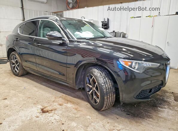 ZASPAKBN3M7C99973 2021 ALFA ROMEO STELVIO Black წინა მარჯვენა