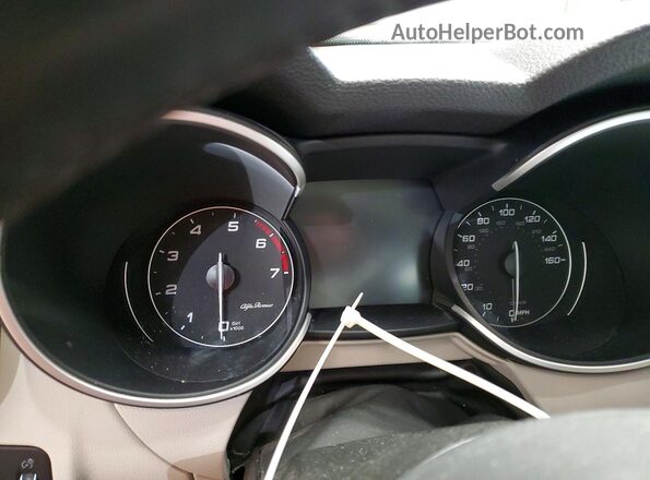 ZASPAKBN3M7C99973 2021 ALFA ROMEO STELVIO Black ხელსაწყოთა პანელის ხედი