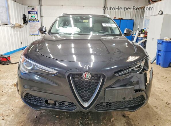 ZASPAKBN3M7C99973 2021 ALFA ROMEO STELVIO Black წინა ხედი