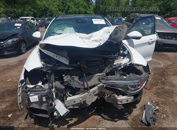 ZASPAKBN3M7D00734 2021 ALFA ROMEO STELVIO White Դիմացի տեսք