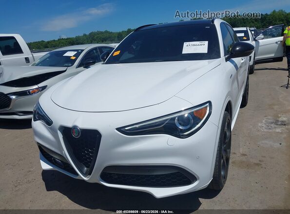 ZASPAKBN3P7D66298 2023 ALFA ROMEO STELVIO White ხელსაწყოთა პანელის ხედი