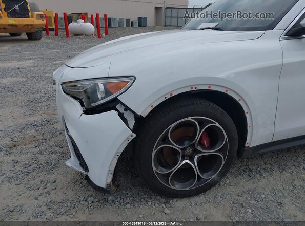 ZASPAKBN4K7C45546 2019 ALFA ROMEO STELVIO White Widok z przodu