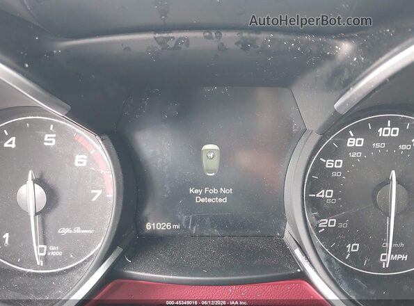 ZASPAKBN4K7C45546 2019 ALFA ROMEO STELVIO White Widok tylnych siedzeń