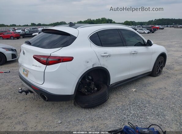 ZASPAKBN4K7C45546 2019 ALFA ROMEO STELVIO White Tył prawy