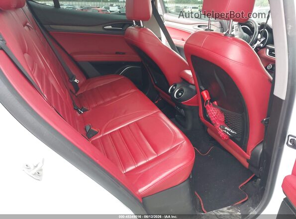 ZASPAKBN4K7C45546 2019 ALFA ROMEO STELVIO White Widok naklejki z numerem VIN