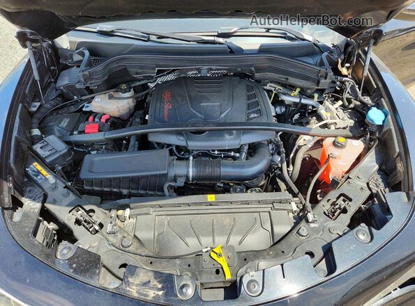 ZASPAKBN4L7C73221 2020 ALFA ROMEO STELVIO Black Вид підкапотного простору