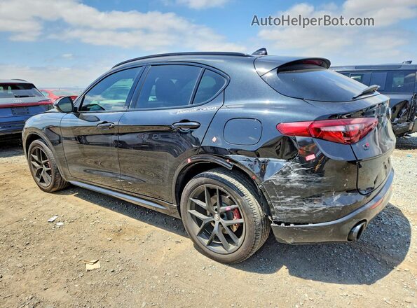 ZASPAKBN4L7C73221 2020 ALFA ROMEO STELVIO Black Задня ліва чверть