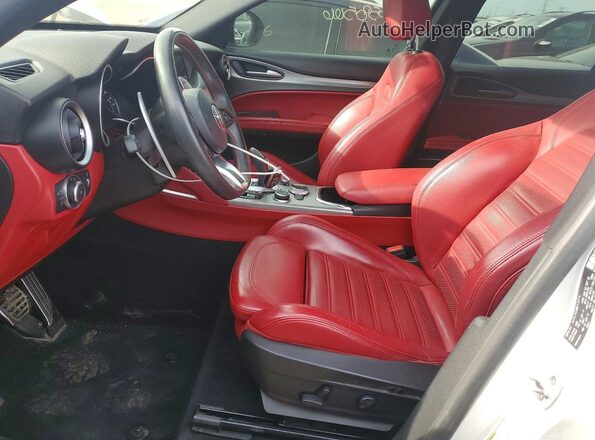 ZASPAKBN4L7C95848 2020 ALFA ROMEO STELVIO White Vista interior delantera