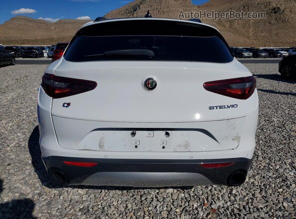 ZASPAKBN4P7D51390 2023 ALFA ROMEO STELVIO White Vista trasera