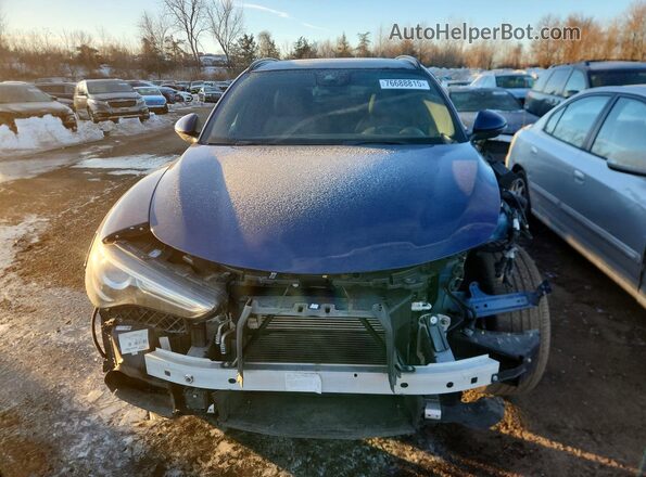 ZASPAKBN5K7C55101 2019 ALFA ROMEO STELVIO Blue Вид спереду
