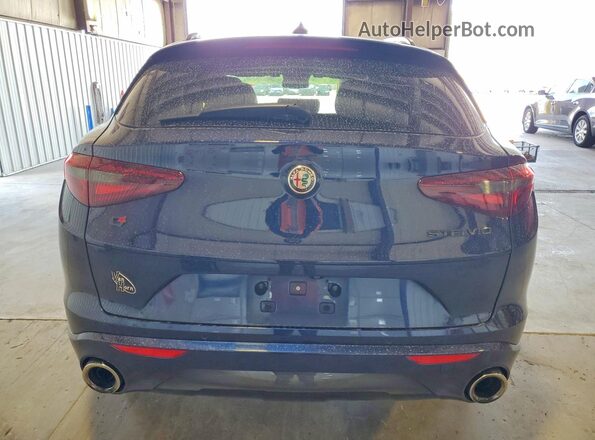 ZASPAKBN5M7C98971 2021 ALFA ROMEO STELVIO Blue Vista trasera