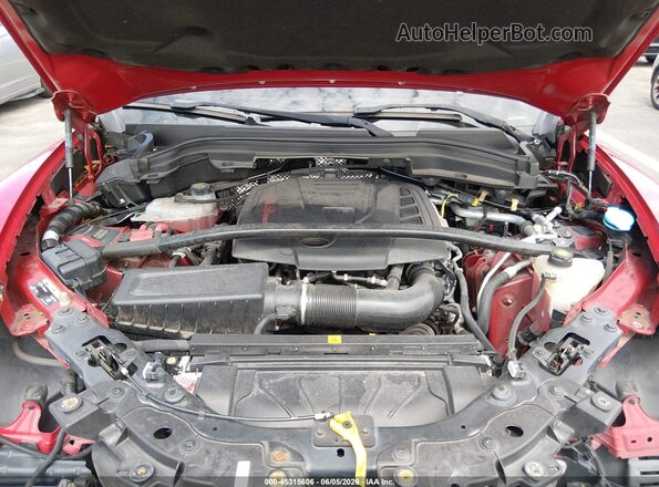 ZASPAKBN5M7C99036 2021 ALFA ROMEO STELVIO Red Rear view