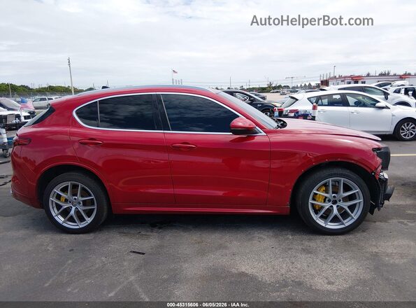 ZASPAKBN5M7C99036 2021 ALFA ROMEO STELVIO Red 360 interior view