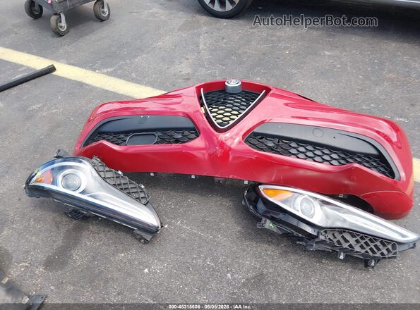 ZASPAKBN5M7C99036 2021 ALFA ROMEO STELVIO Red Instrument cluster view