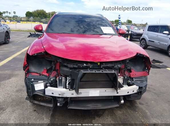 ZASPAKBN5M7C99036 2021 ALFA ROMEO STELVIO Red Rear interior view