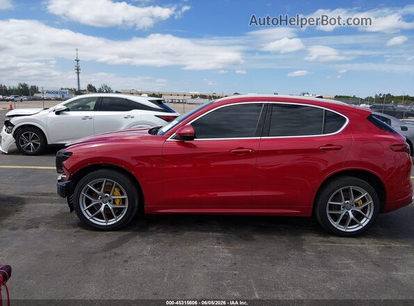 ZASPAKBN5M7C99036 2021 ALFA ROMEO STELVIO Red 