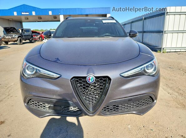 ZASPAKBN5M7D02601 2021 ALFA ROMEO STELVIO Gray Vista frontal