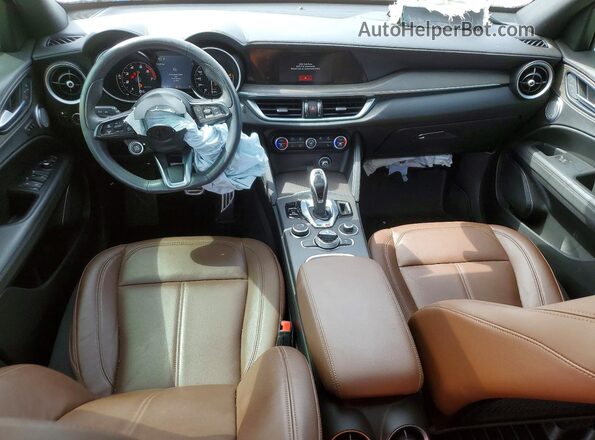 ZASPAKBN5N7D33400 2022 ALFA ROMEO STELVIO Белый Вид панели приборов