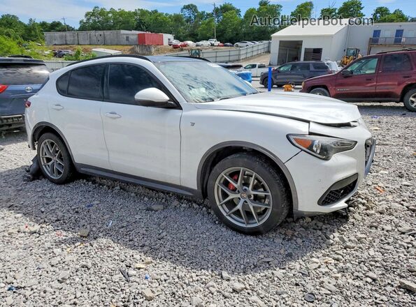 ZASPAKBN5N7D33400 2022 ALFA ROMEO STELVIO Белый Передняя правая четверть