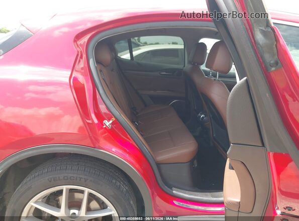 ZASPAKBN6K7C31308 2019 ALFA ROMEO STELVIO Red VIN sticker view