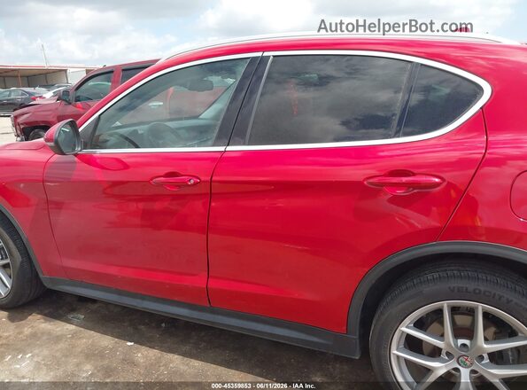 ZASPAKBN6K7C31308 2019 ALFA ROMEO STELVIO Red 360 interior view