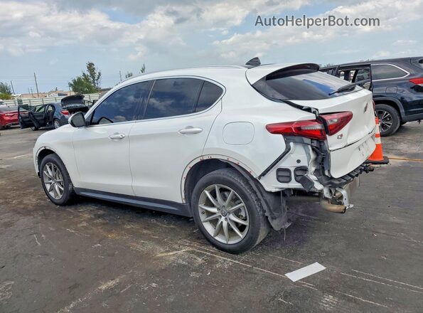 ZASPAKBN6K7C32751 2019 ALFA ROMEO STELVIO White Tył lewy