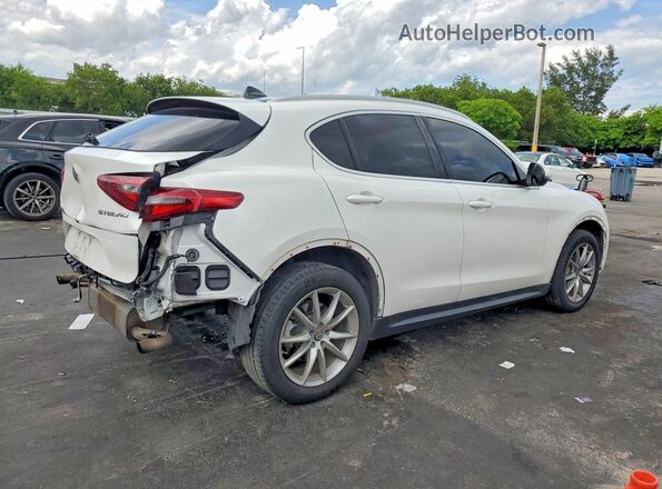 ZASPAKBN6K7C32751 2019 ALFA ROMEO STELVIO White Tył prawy