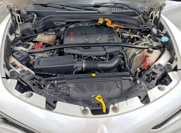 ZASPAKBN6K7C32751 2019 ALFA ROMEO STELVIO White Widok komory silnika