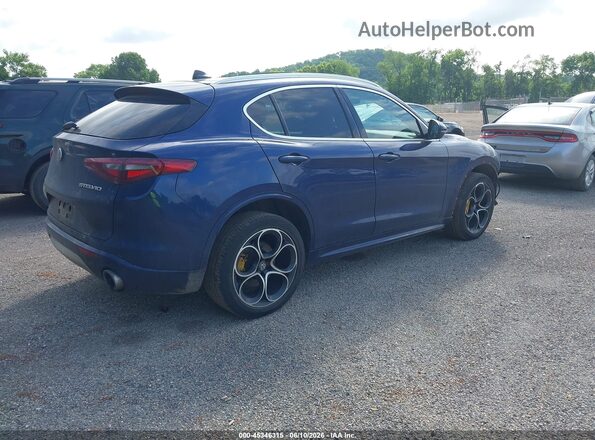 ZASPAKBN6L7C75245 2020 ALFA ROMEO STELVIO Blue Trasero derecho