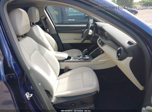 ZASPAKBN6L7C75245 2020 ALFA ROMEO STELVIO Blue Vista interior delantera