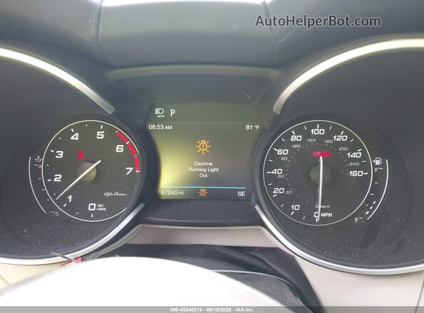 ZASPAKBN6L7C75245 2020 ALFA ROMEO STELVIO Blue Vista de los asientos traseros