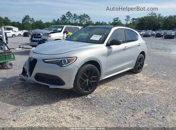 ZASPAKBN6M7D15731 2021 ALFA ROMEO STELVIO Silver 