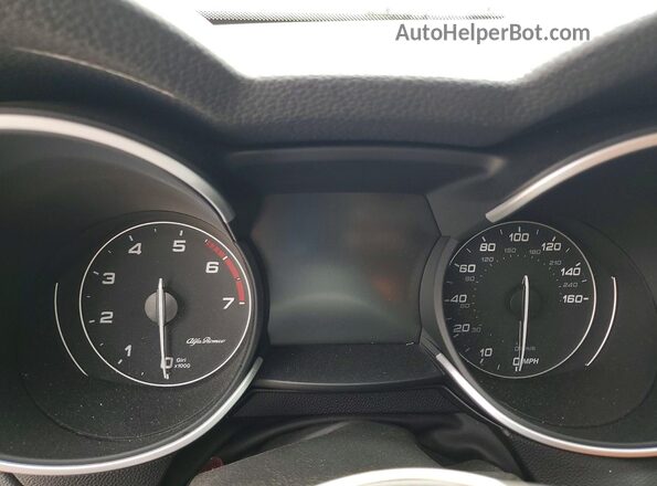 ZASPAKBN6N7D33812 2022 ALFA ROMEO STELVIO White Widok zestawu wskaźników