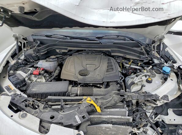 ZASPAKBN6N7D33812 2022 ALFA ROMEO STELVIO White Widok komory silnika