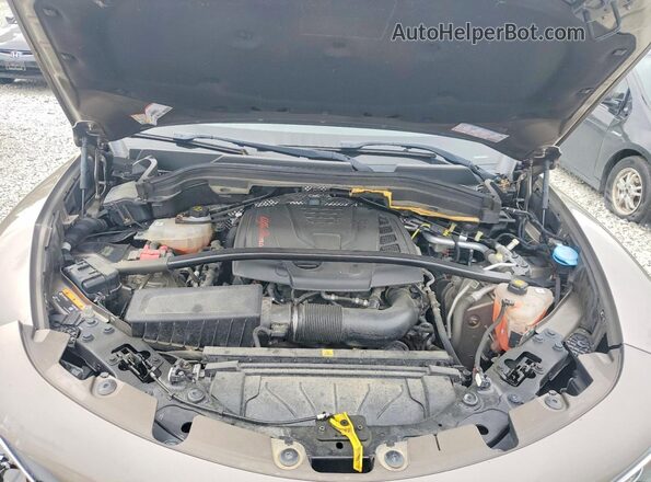 ZASPAKBN7K7C34217 2019 ALFA ROMEO STELVIO Gray Вид підкапотного простору