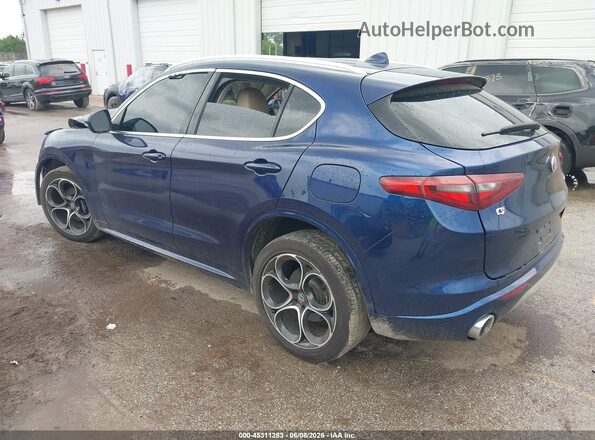 ZASPAKBN7L7C77456 2020 ALFA ROMEO STELVIO Dark Blue Tył lewy