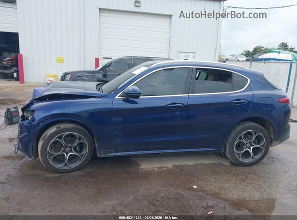 ZASPAKBN7L7C77456 2020 ALFA ROMEO STELVIO Dark Blue Widok wnętrza 360 stopni