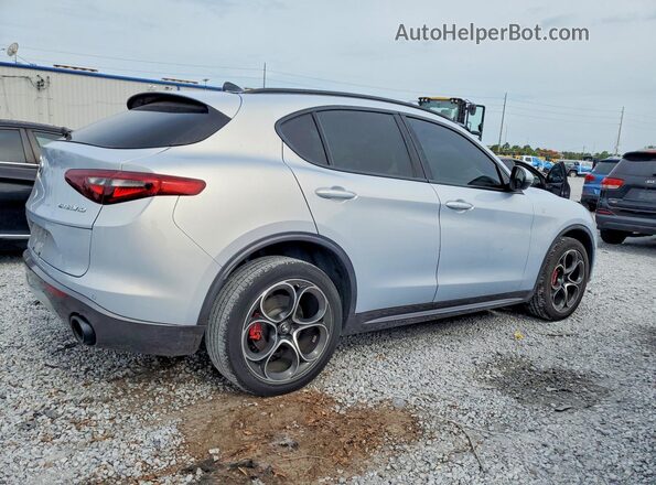 ZASPAKBN7N7D43538 2022 ALFA ROMEO STELVIO Silver უკანა მარჯვენა