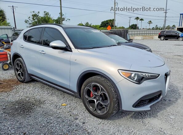 ZASPAKBN7N7D43538 2022 ALFA ROMEO STELVIO Silver წინა მარჯვენა