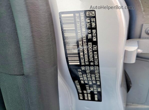ZASPAKBN7N7D43538 2022 ALFA ROMEO STELVIO Silver VIN კოდის სტიკერის ხედი