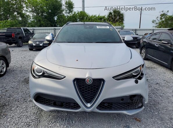 ZASPAKBN7N7D43538 2022 ALFA ROMEO STELVIO Silver წინა ხედი