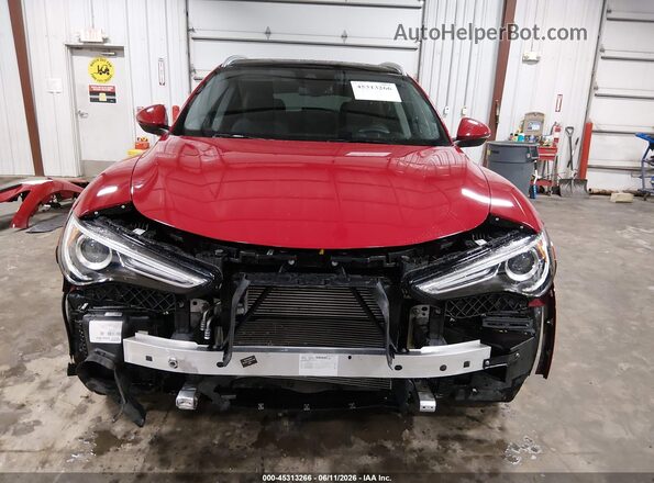 ZASPAKBN8M7C99533 2021 ALFA ROMEO STELVIO Red Vista interior trasera