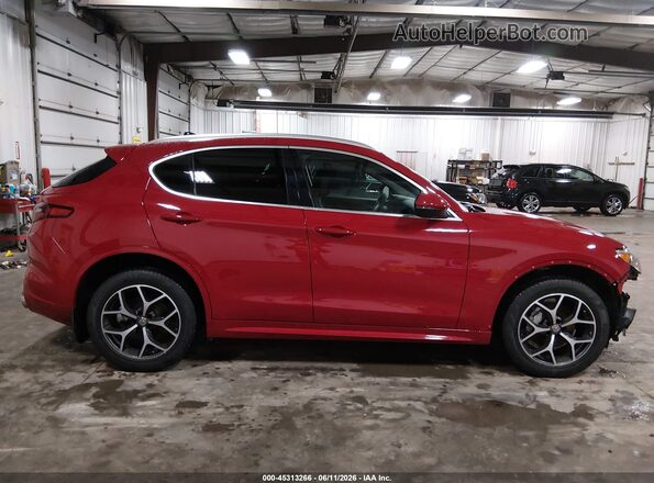 ZASPAKBN8M7C99533 2021 ALFA ROMEO STELVIO Red Vista interior de 360 grados