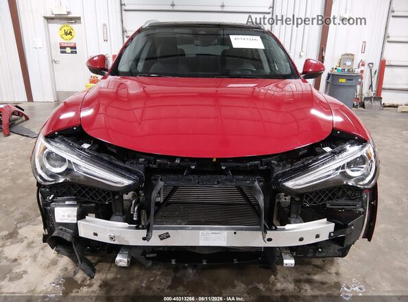 ZASPAKBN8M7C99533 2021 ALFA ROMEO STELVIO Red Vista frontal