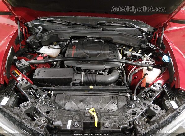 ZASPAKBN8M7C99533 2021 ALFA ROMEO STELVIO Red Vista trasera