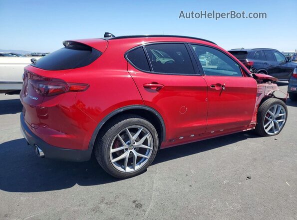 ZASPAKBN9K7C57711 2019 ALFA ROMEO STELVIO Red Tył prawy