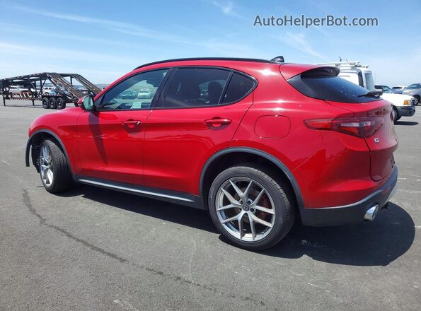 ZASPAKBN9K7C57711 2019 ALFA ROMEO STELVIO Red Tył lewy