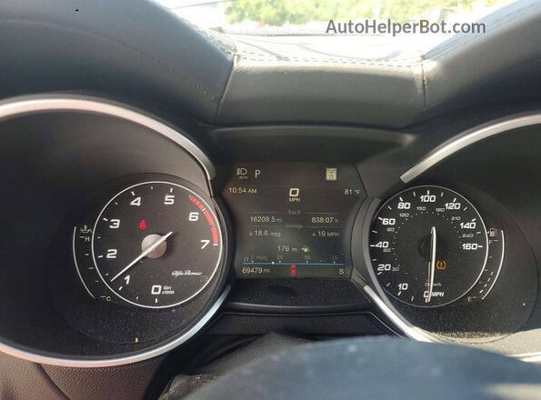 ZASPAKBN9N7D30239 2022 ALFA ROMEO STELVIO Gray Instrument cluster view