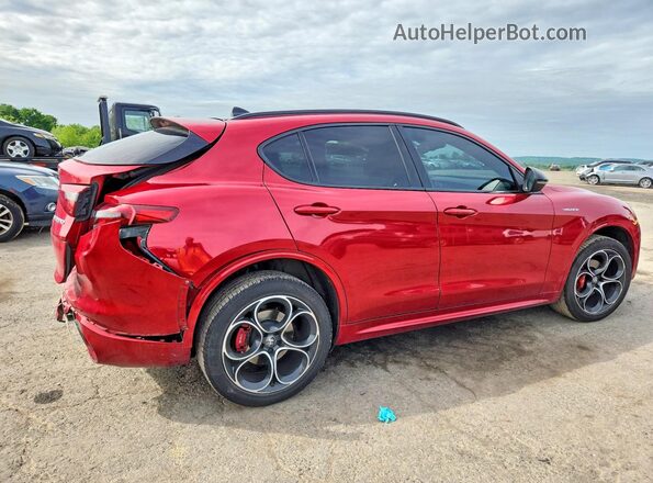 ZASPAKBN9P7D55516 2023 ALFA ROMEO STELVIO Red Rear right